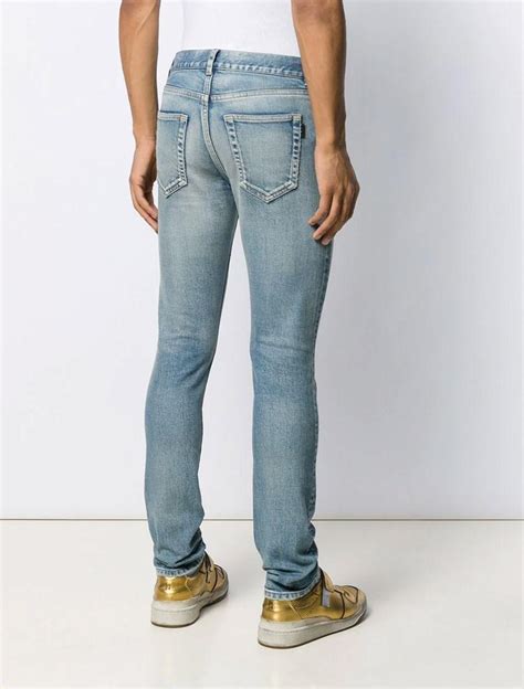 yves saint laurent mens jeans|Saint Laurent denim pants.